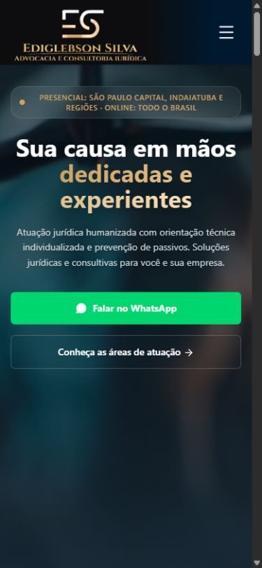 Versão mobile: Ediglebson Silva Advocacia