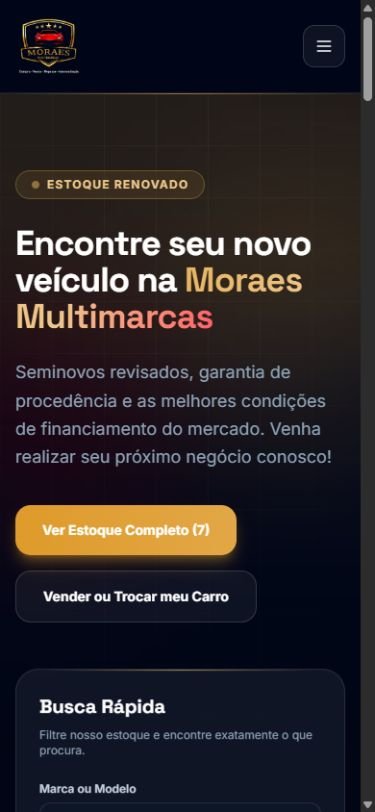 Versão mobile: Moraes Multimarcas